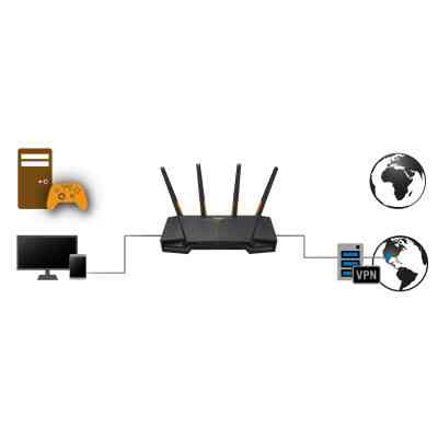 Маршрутизатор ASUS TUF-AX3000 (90IG0790-MU9B00) Вінниця