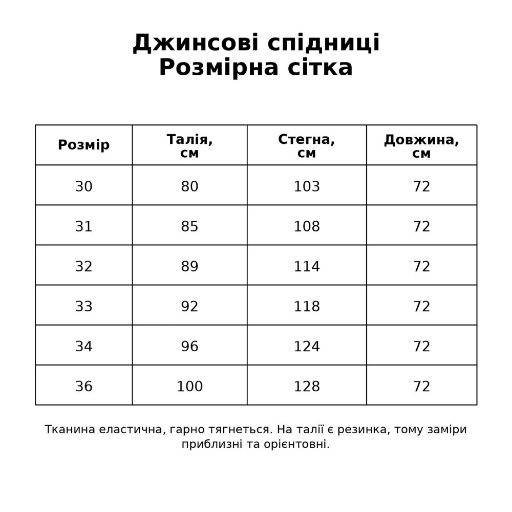 Юбка женская джинсовая Vanver 8237 резинка шнурок с разрезом вареная миди синяя, синий, З2, 32, 89 см, 114 см Киев - изображение 18