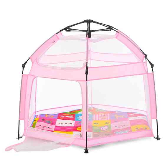 Детский манеж MR 1512 Powder Pink 146×127×110 см Винница