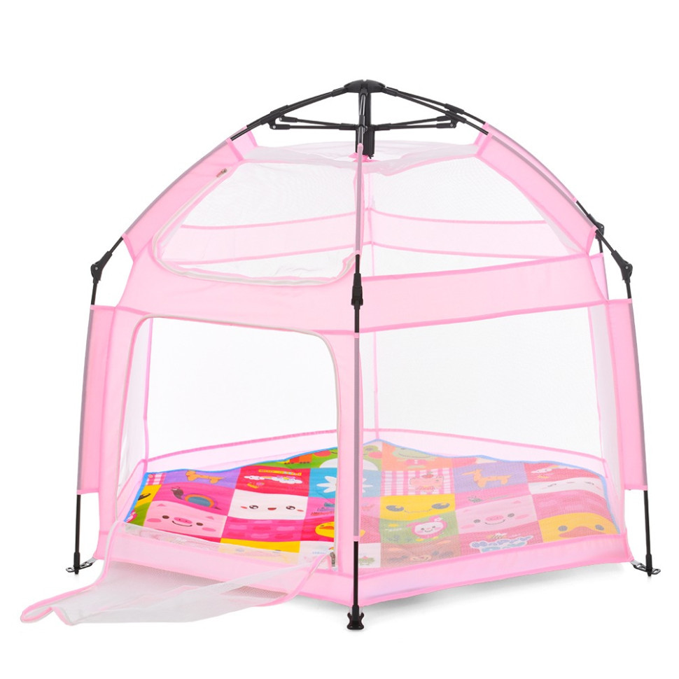 Детский манеж MR 1512 Powder Pink 146×127×110 см Винница - изображение 2