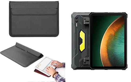 Чехол-конверт VitoCase для Blackview Active 10 Pro, с функцией подставки для планшета Черный Киев