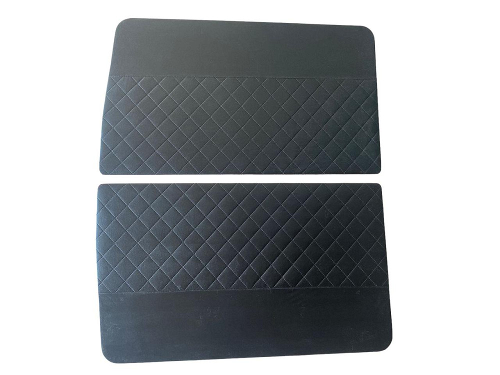 Оббивка 2121 ромбік чорна (к-кт 2 шт) двері Мукачево - фото 1