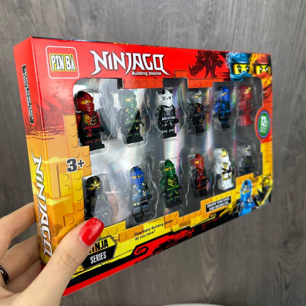 Набір фігурок лего Ніндзяго 12 шт герої, фігурки персонажі Ninjago Heroes ( 25358 ) Харків - фото 5