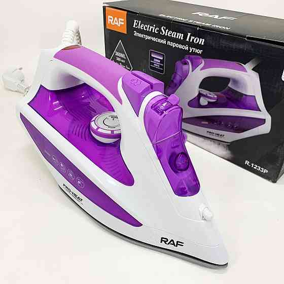 Утюг керамический антипригарный RAF, Утюг для глажки стрелок на брюках Электрический для глажки MP-56 Львов