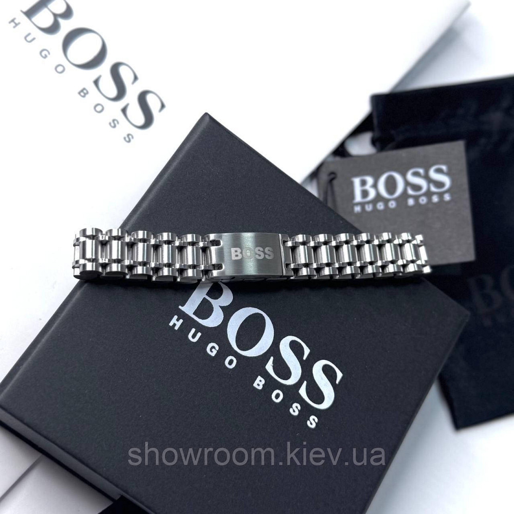 Чоловічий фірмовий браслет Boss, Бос (60033) Київ - фото 1