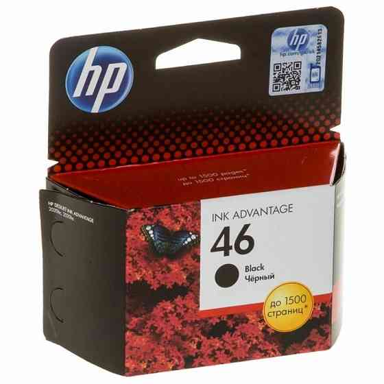 Картридж HP DJ No. 46 Ultra Ink Advantage Black (CZ637AE) Винница