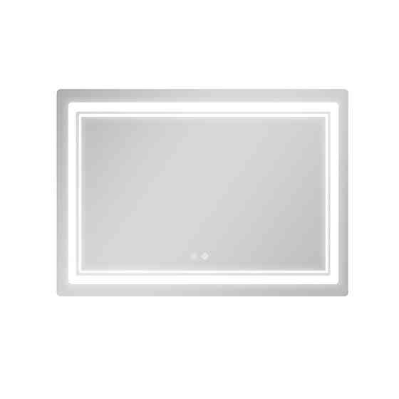 Дзеркало Qtap Cardinal (CA2) 1200х800 з LED-підсвіткою Touch, з антизапотіванням, з димером, темп. кольору (3000-6500K) Київ