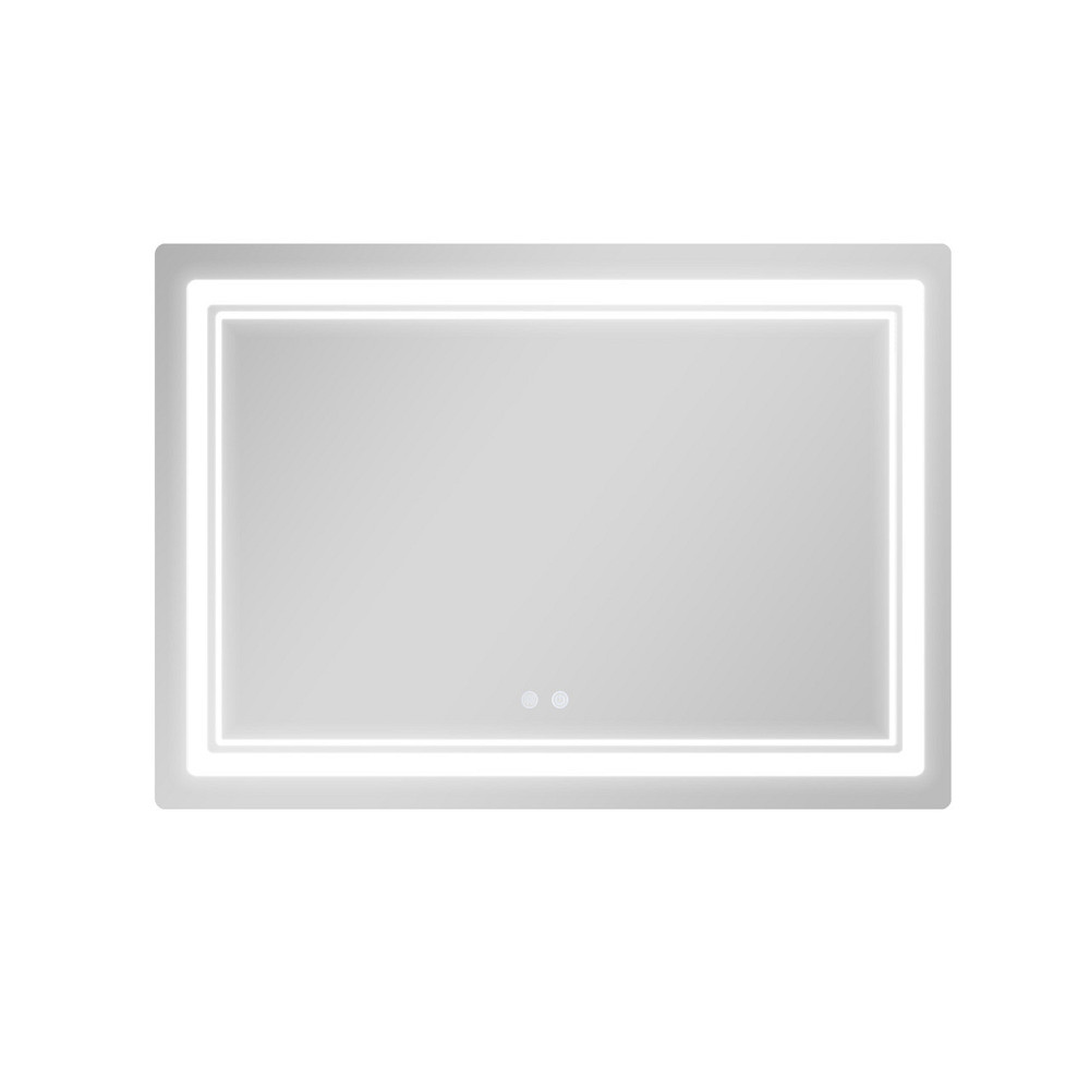 Дзеркало Qtap Cardinal (CA2) 1200х800 з LED-підсвіткою Touch, з антизапотіванням, з димером, темп. кольору (3000-6500K) Київ - фото 4