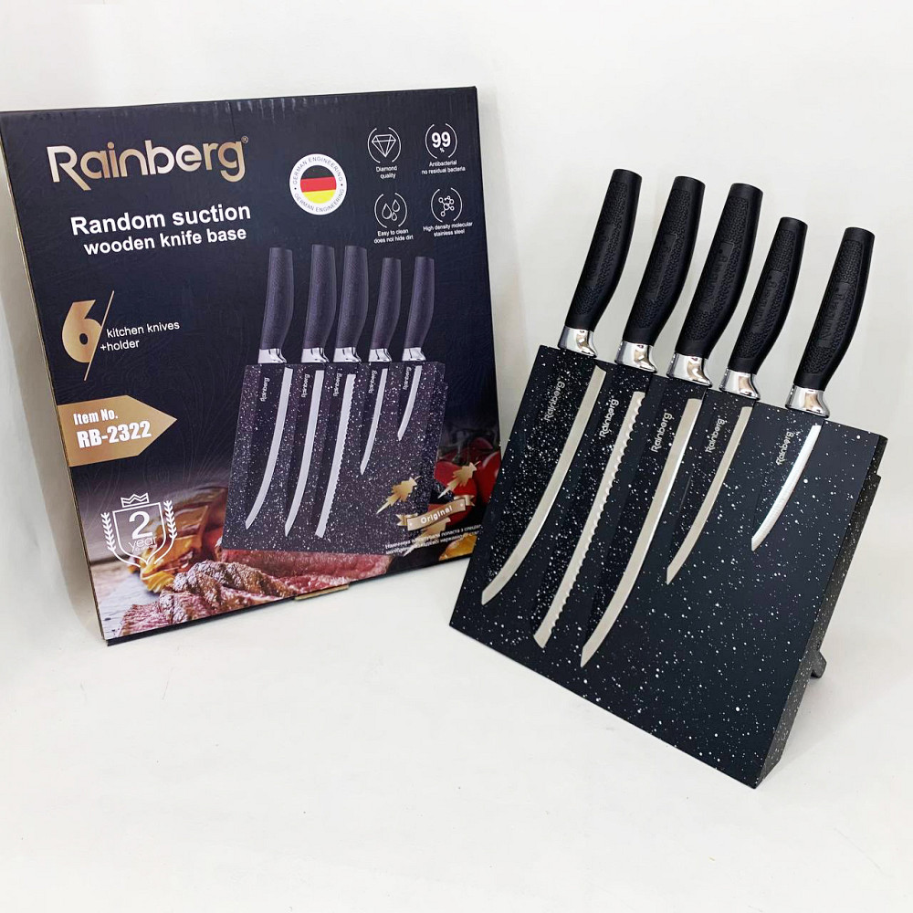 Набір ножів красивий та універсальний, Набір ножів зі стильним дизайном для кухні та дому XJ-75 Івано-Франківськ - фото 1