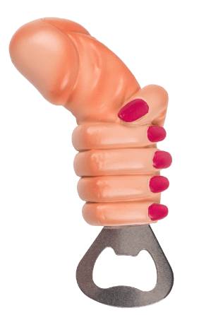 Открывалка Bottle Opener Willy With Hand, 13 см Sex Aura Киев