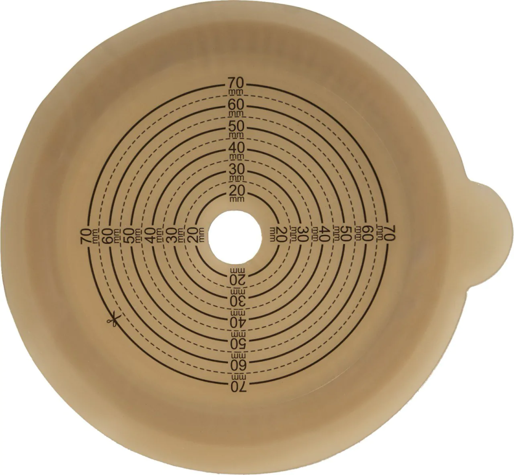 Пластини Confort для двокомпонентного калоприймача 80 мм, стома 12-70 мм Днепр - изображение 1