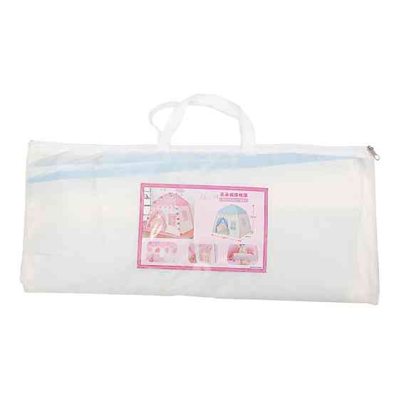 Дитячий ігровий намет будиночок 125×100×120 см намет будиночок для дітей Блакитний HP-S-1NDBL Коломия