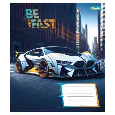 Зошит 1 вересня Be Fast А5 24 аркушів лінія (768010) Вінниця