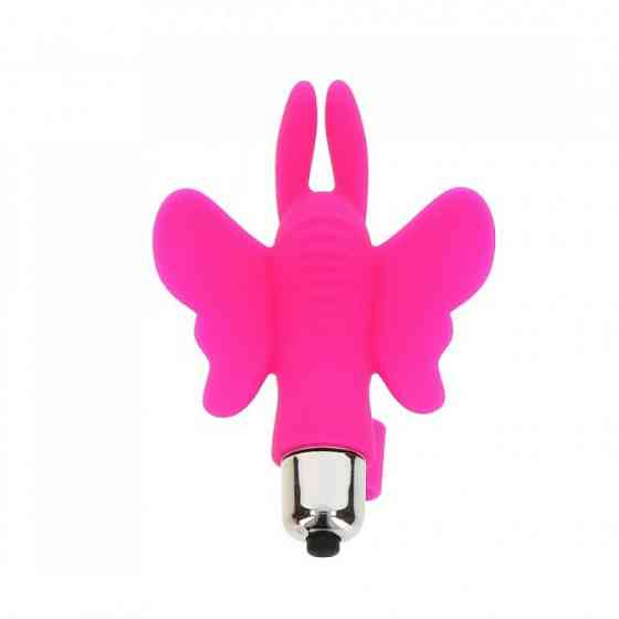 Вібратор на палець ToyJoy Butterfly Pleaser, рожевий Sex Aura Київ