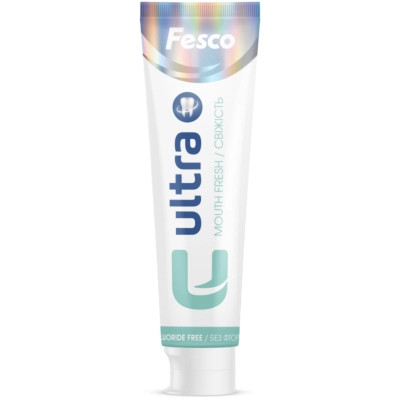 Зубна паста Fesco Ultra Mouth Fresh Свіжість 100 мл (4820204701987) Вінниця - фото 1