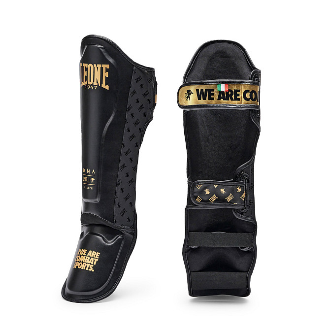 Захист гомілки Leone DNA Rex Leather Black S Київ - фото 1