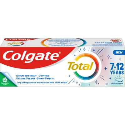 Детская зубная паста Colgate Total kids 7-12 лет 50 мл (8718951433120) Винница