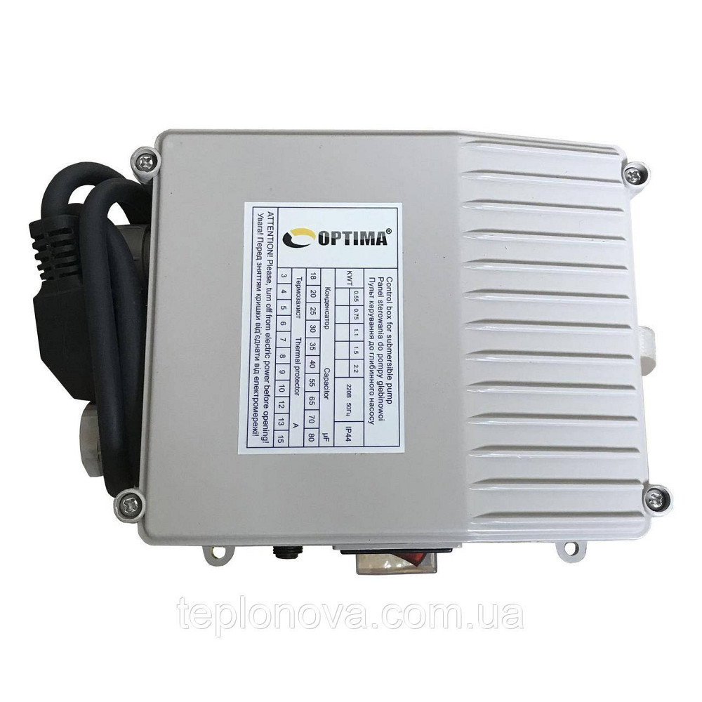 Насос скважинный с повышенной уст-тью к песку  OPTIMA  4SDm3/ 9 0,55 кВт 65м + пульт+кабель 35м NEW Черновцы - изображение 2