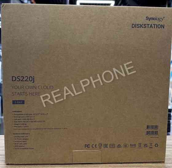 Сетевой Накопитель: Synology Diskstation DS220j 2- Bay White. Киев