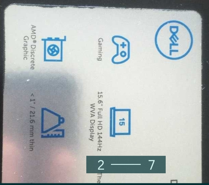 Ноутбук: DELL G5 SE 5505 Ryzen 5 4600H, RX 5600M, 6Gb. 1920x1080 144Hz. Київ - фото 2