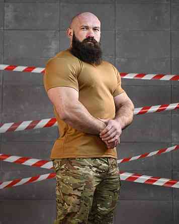 Тактична потовідвідна футболка SABUR ПОСАДКА КАЙОТ ВТ5079 Одеса