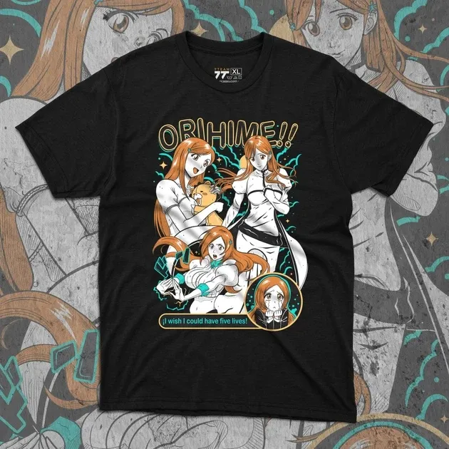 Футболка чоловіча з  принтом Блич Оріхіме Розмір 48 Anime0992 Дніпро - фото 1