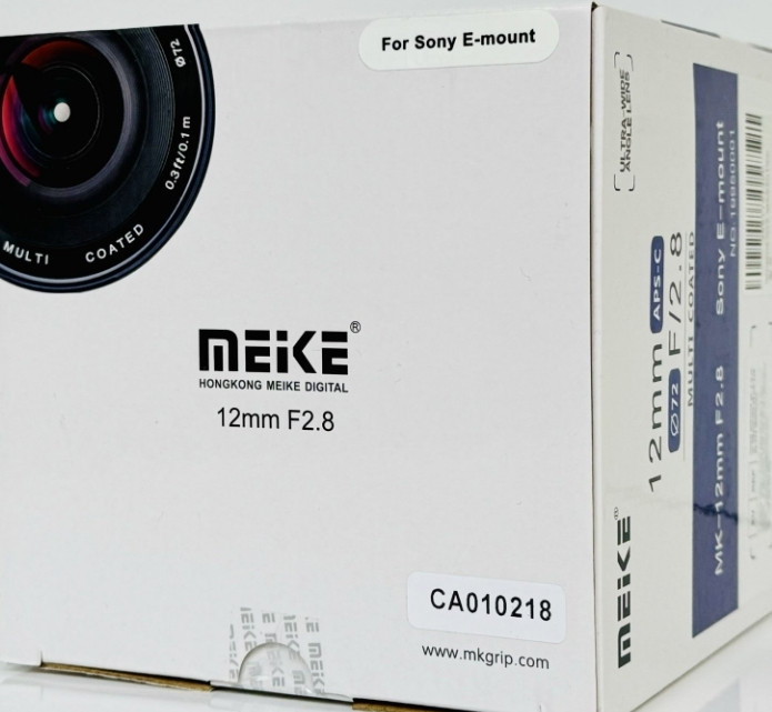 Фото Об’єктив Meike Optics Multi Coated 12 мм f/2.8 72 мм Sony E-mount. Харків - фото 13