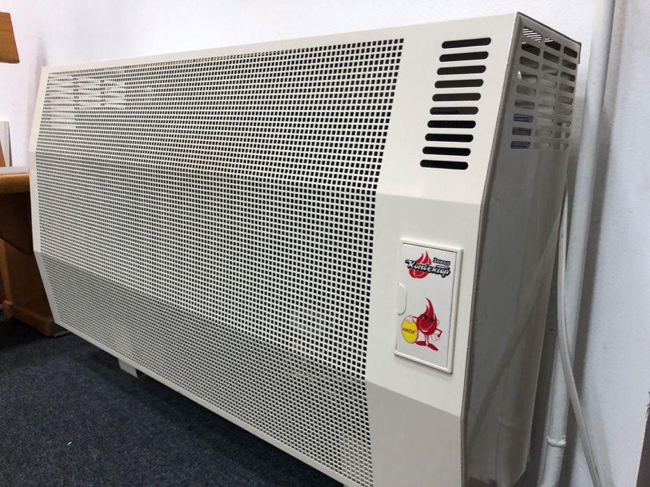 Газовий конвектор АКОГ 100-СП з сталевим теплообмінником обігрівач 10 кВт до 100 м2 з італійською автоматикою EuroSit + димохід Тернопіль - фото 2