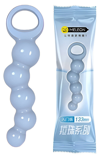 Анальные бусы Meleon Anal Beads  AP-27 Sex Aura Киев - изображение 1