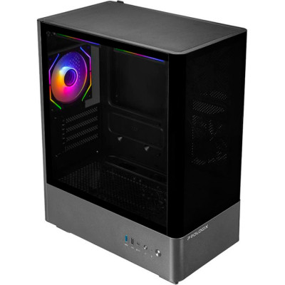 Корпус Prologix Lumi GM-01AB Glass Black Винница - изображение 3