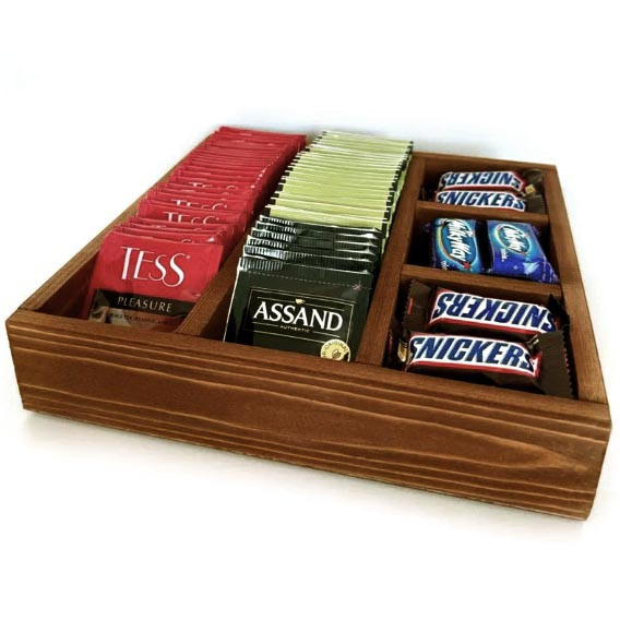 Менажниця дерев'яна "Пабіле" макоре Миколаїв - фото 1