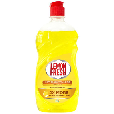 Средство для ручного мытья посуды Lemon Fresh Сицилийский лимон 500 мл (4820167000219) Винница - изображение 1