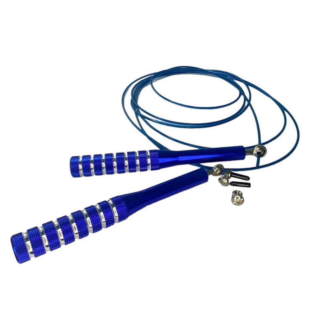 Скакалка скоростная с подшипниками Н-6621 Вишнёвое - изображение 1