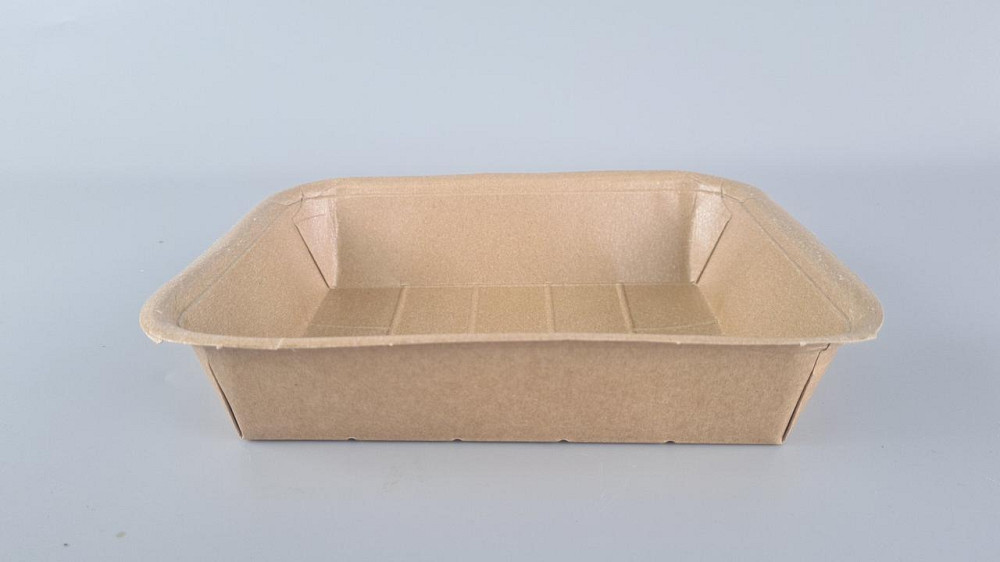 Лоток з харчового картону "KRAFT" 1100 мл 240 * 1190*50 (25 шт) Харків - фото 2