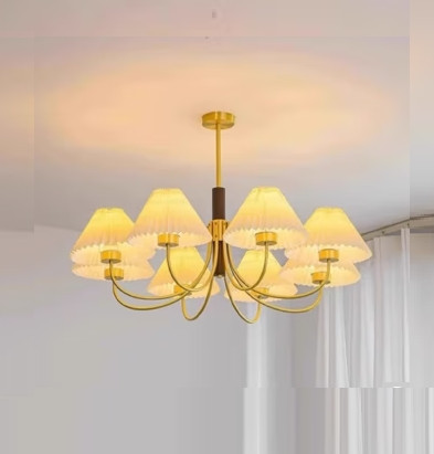 Светодиодная люстра Звон 6006 (Золотая) на 8 плафонов Винница - изображение 2