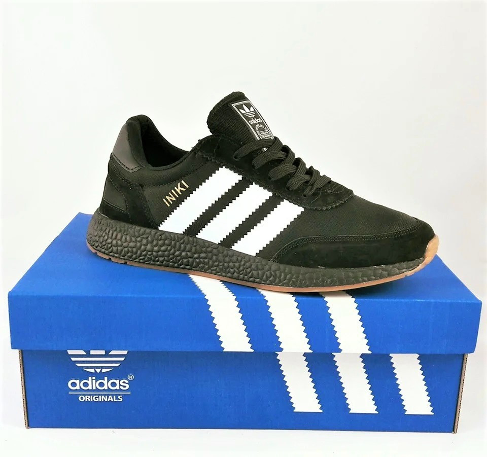 Кроссовки Adidas Iniki Runner Boost Чёрные Женские Адидас (размеры: 38) Видео Обзор Днепр - изображение 7