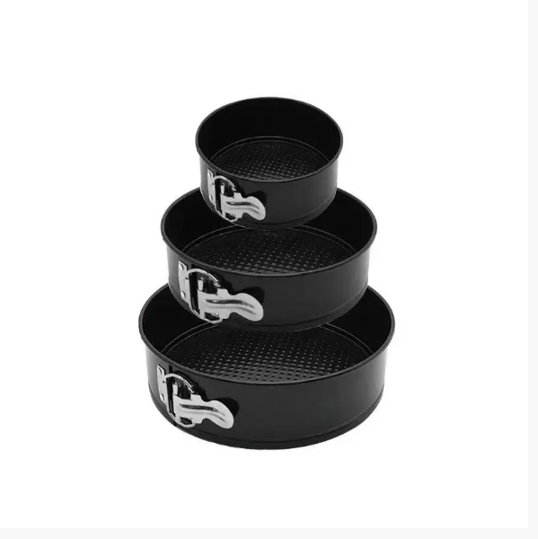 Набір роз'ємних круглих форм для випікання та запікання UNIQUE UN-1702 3 штуки Одеса - фото 3