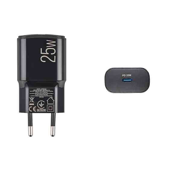 Сетевое зарядное устройство Brevia ePower PD25W USB-C черный Львов