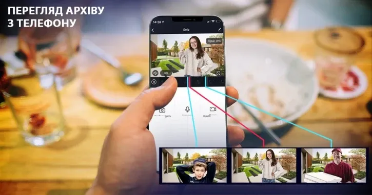 Гибридный видеодомофон  NeoLight Alpha Hybrid Черный Киев - изображение 6