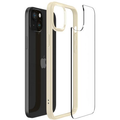 Чохол до мобільного телефона Spigen Apple iPhone 15 Ultra Hybrid Mute Beige (ACS06800) Вінниця - фото 6