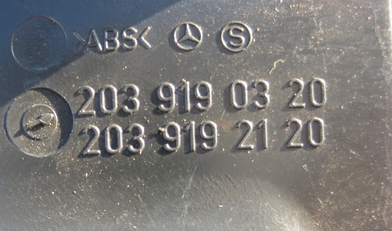 Mercedes-Benz  A2039190320 9051 Внутрішня передня кришка санки лівого сидіння чорна C-Class W203 Одеса - фото 2