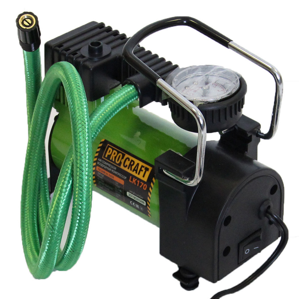 Автомобільний компресор Procraft LK170 – 7 атм, 120 Вт, 35 л/хв, для коліс R13-R15 Львів - фото 3