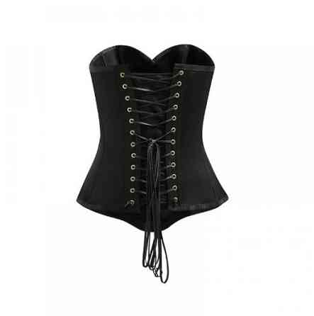 Корсет UPKO Black overbust corset Black-L Sex Aura Київ
