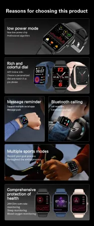 Розумний годинник Huafit Watch GTS: сенсорний екран, водонепроникність IP67, фітнес-трекер рожевий Київ