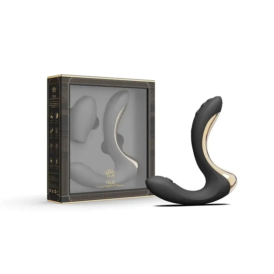 Вібратор Zalo – Talis G-Spot PulseWave Vibrator Obsidian Black Львів - фото 5