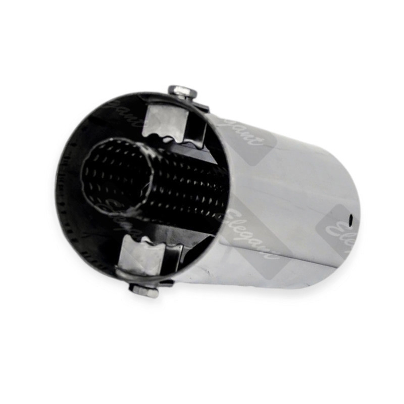 Насадка глушник хром d 63мм, l 165мм, зовнішні 63мм (0070) Мукачево - фото 2