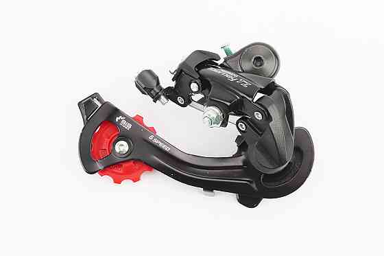 Перемикач ланцюга задній 6зв. кріпл. болт, чорний Tourney RD-TZ 500 Київ