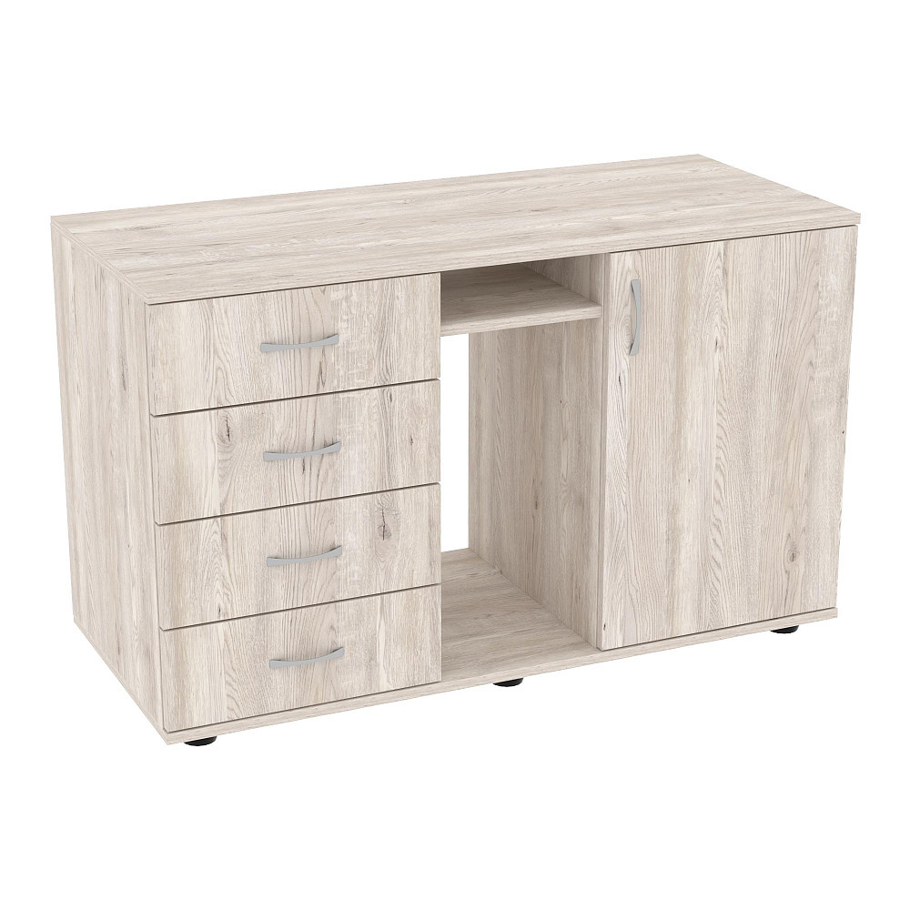 Тумба офисная Лидер, Самоа Димчастий, 1100/480/650 Львов - изображение 1