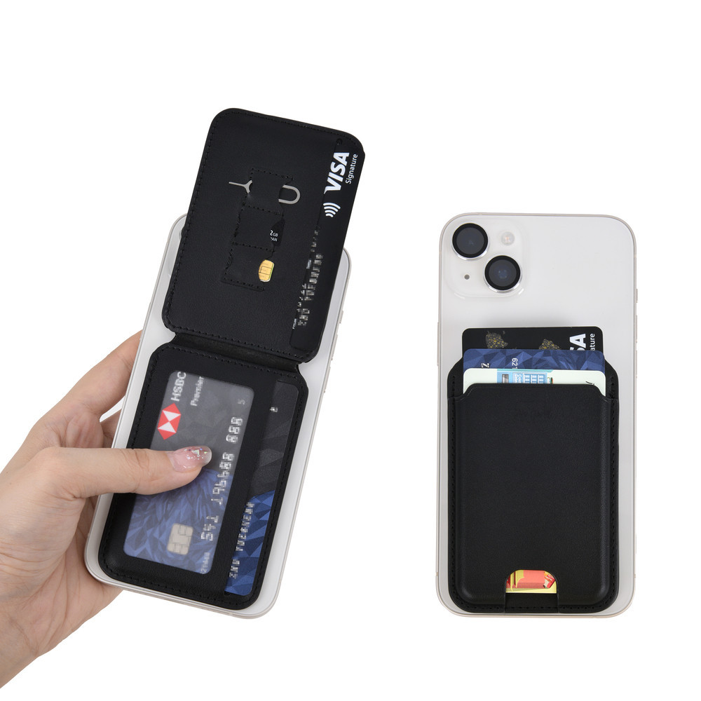 Картхолдер WIWU Mag Wallet Pro MW-003 Kevlar Black Одеса - фото 8