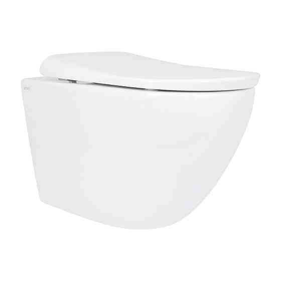 Унітаз підвісний Qtap Robin ML Ultra Quiet 490×365×325 мм, із сидінням Soft-close MagLock, White QTROBML26W49621 Київ